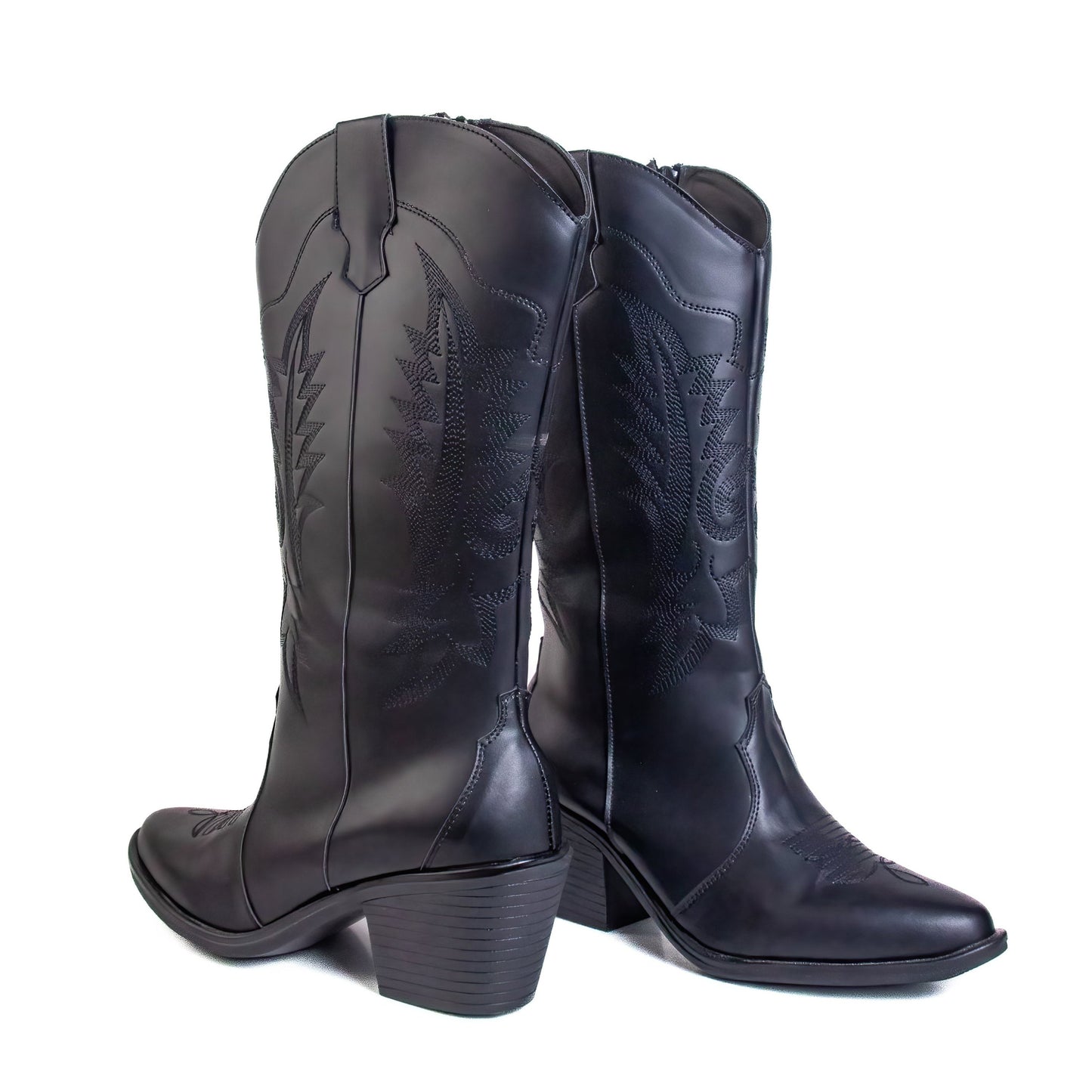 Bota Alta California Negro 1001