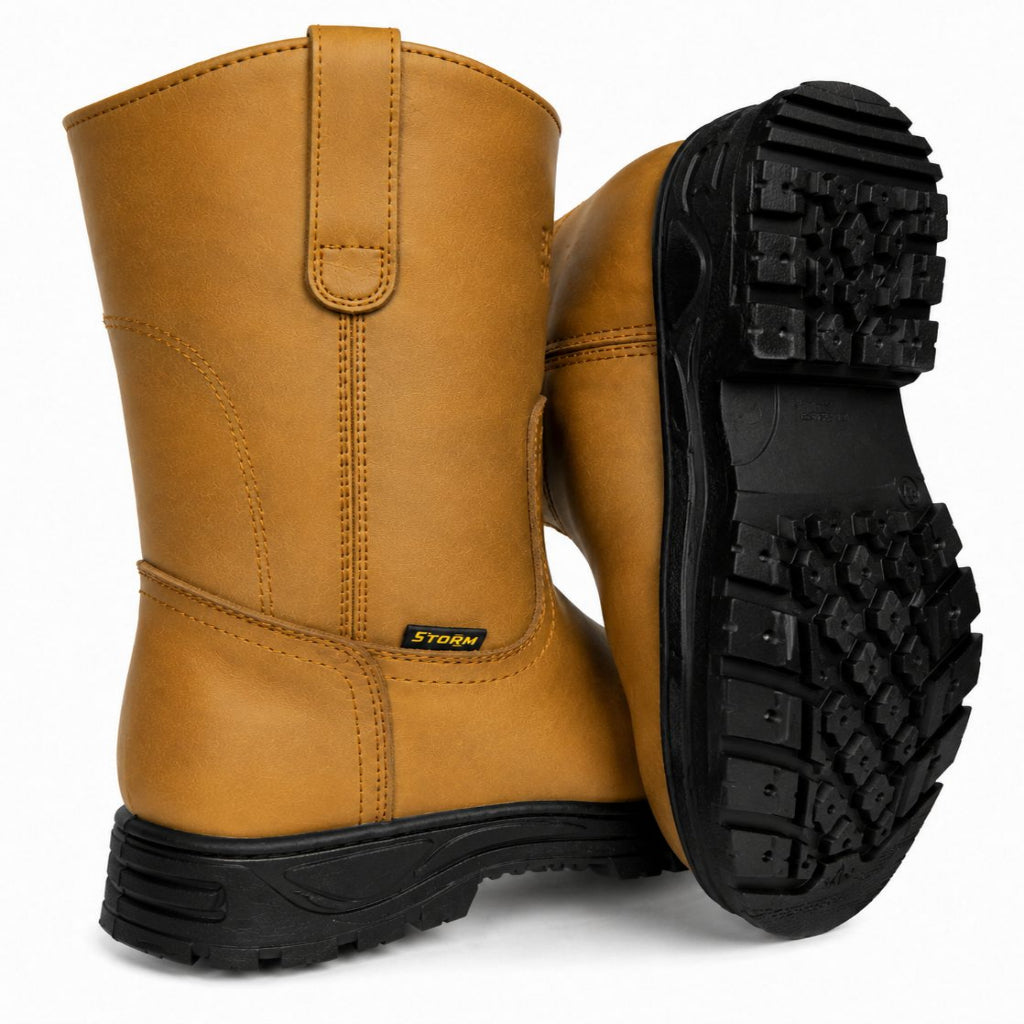 Bota Roper Industrial Fiorella MX de Piel | Resistente, Cómoda y Durable para Trabajo Pesado