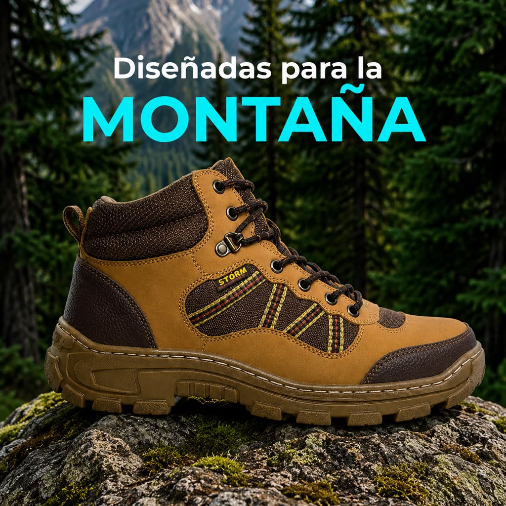 Botas Hiking Storm Antiderrapantes para Hombre