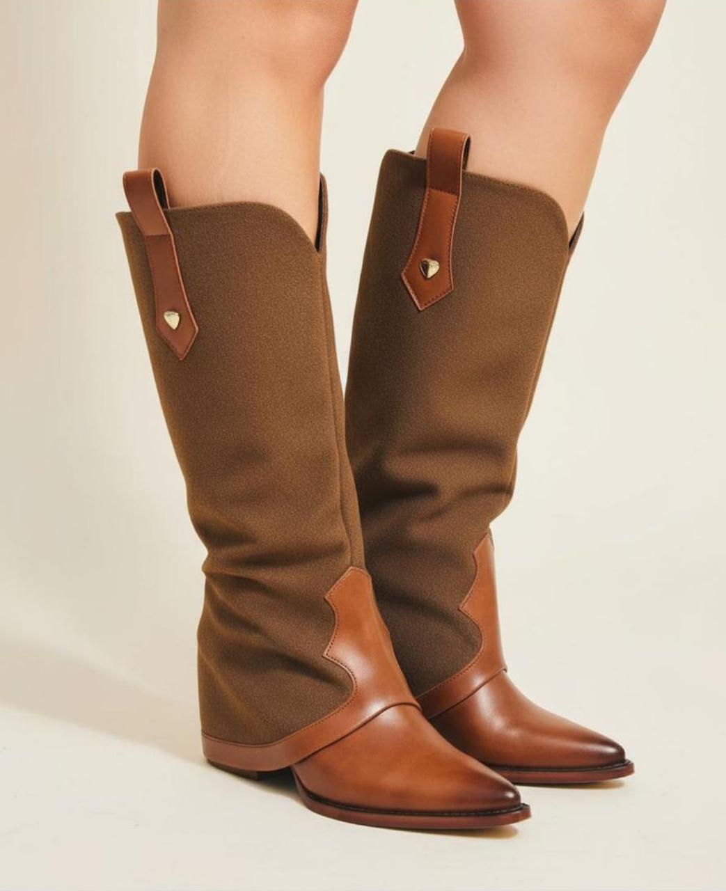 Botas Alta Nashville Café 1006