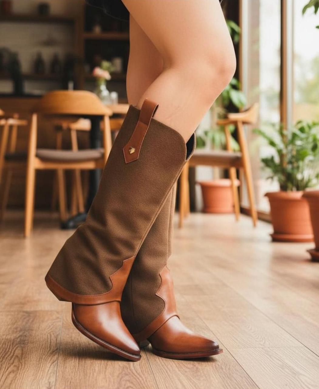 Botas Alta Nashville Café 1006