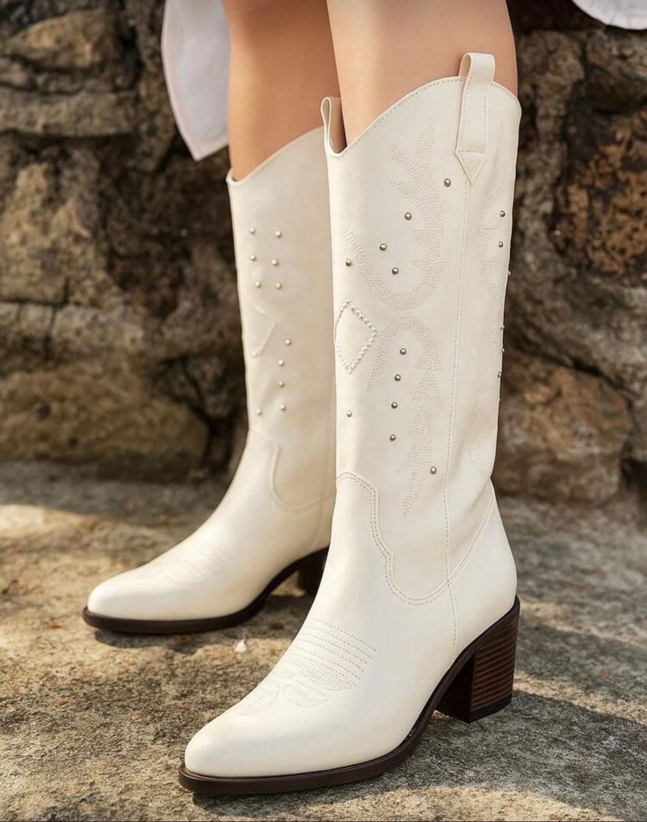 Bota Alta Estoperol Tenesse Latte 1013