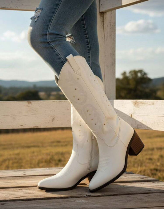 Bota Alta Estoperol Tenesse Latte 1013