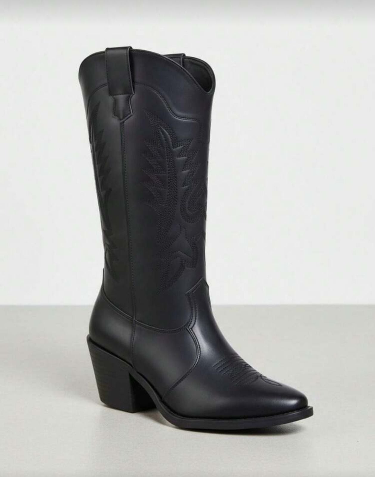 Bota Alta California Negro 1001