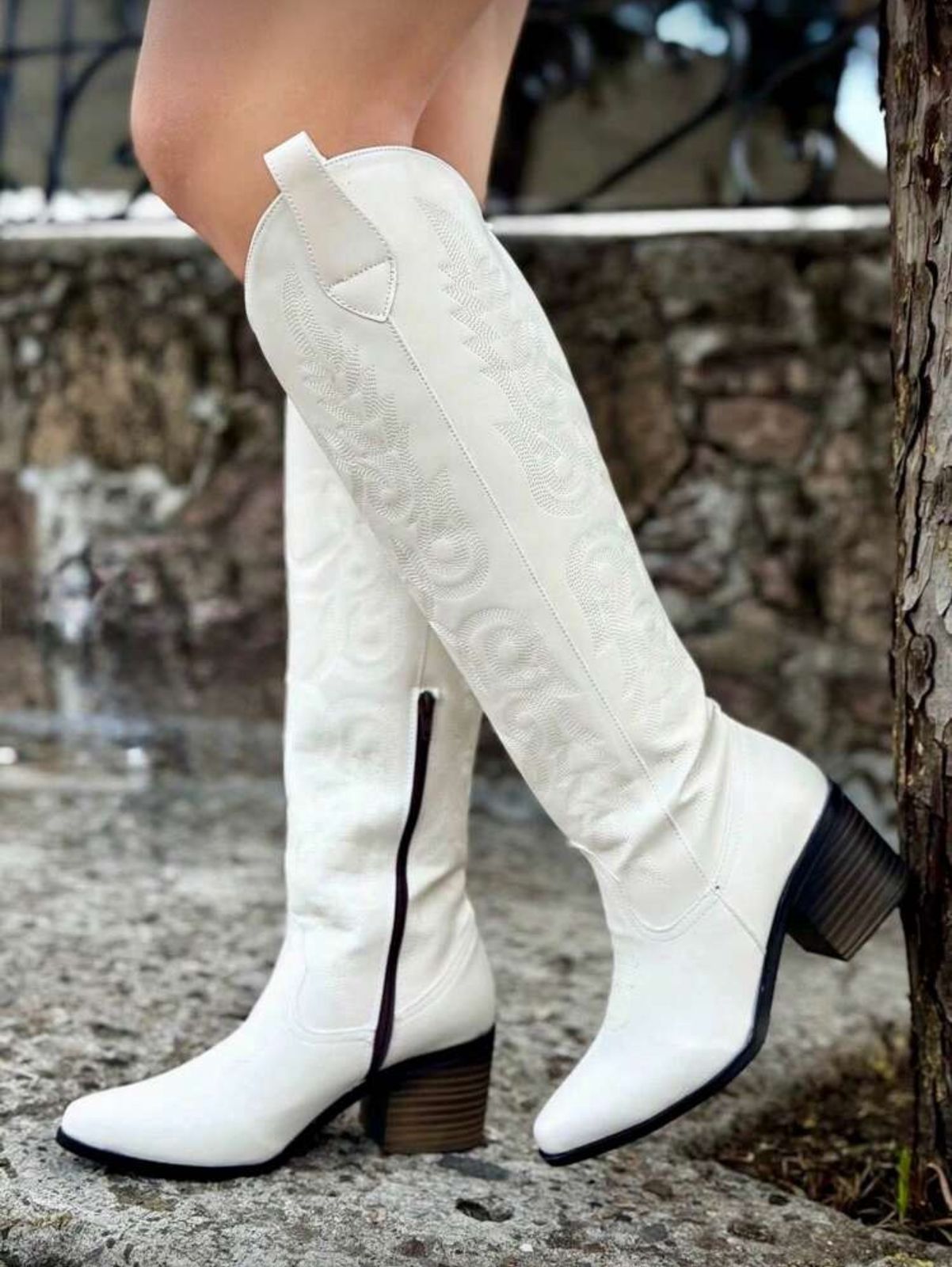 Bota Alta Georgia Latte 1002