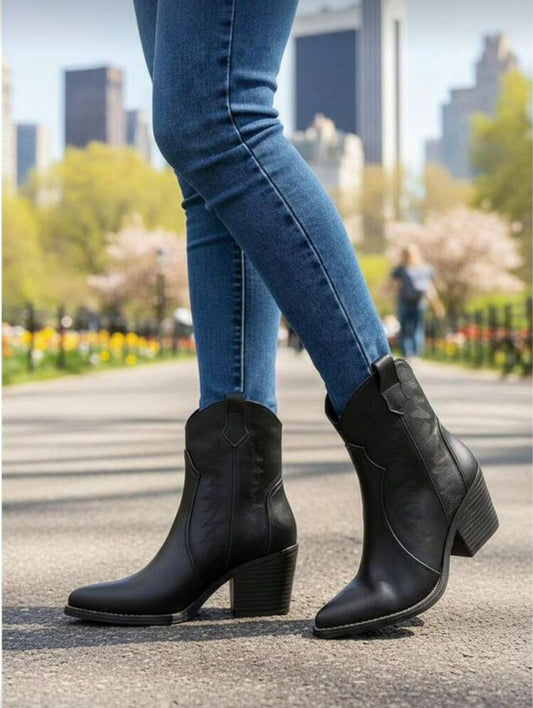 Botin Cowboy Texas Negro 1003