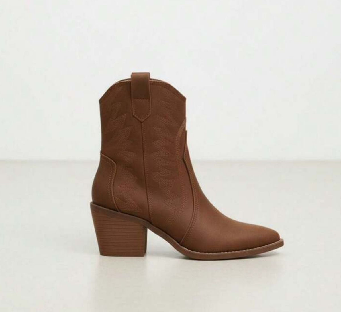 Botin Cowboy Texas Cafe Oscuro 1003