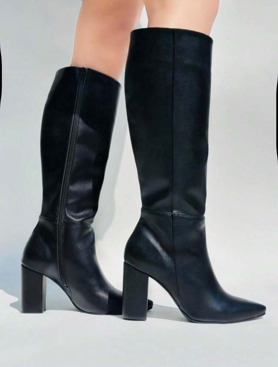 Bota Alta Ohio Negro 1009