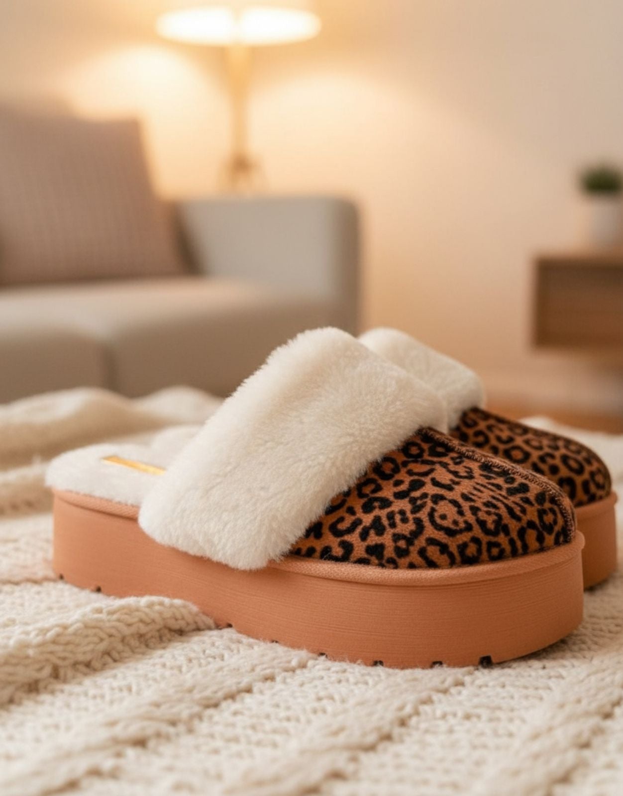 UGGS Clasicos Sandalia Animal Print 1010