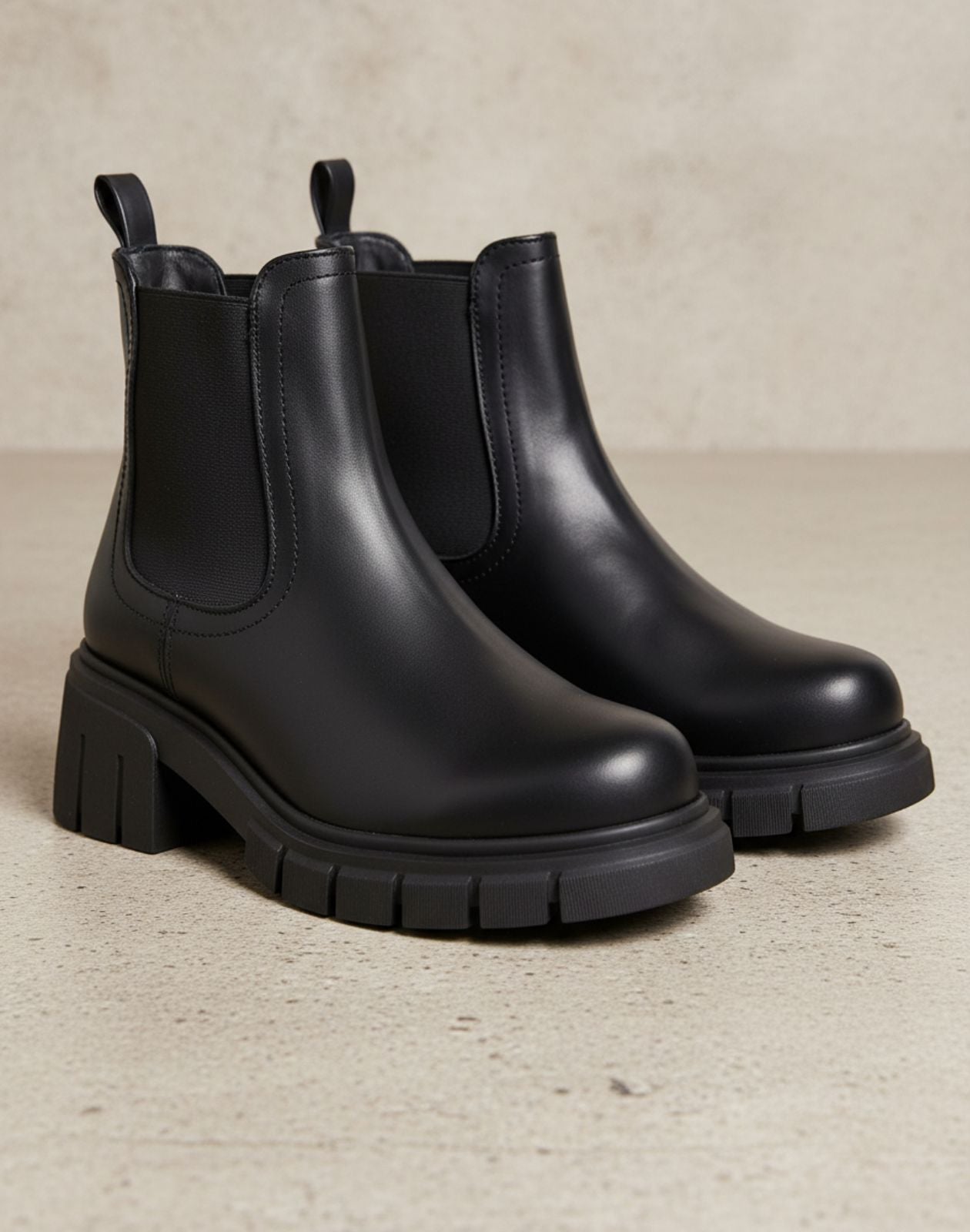 Botin Chelsea Negro 1011