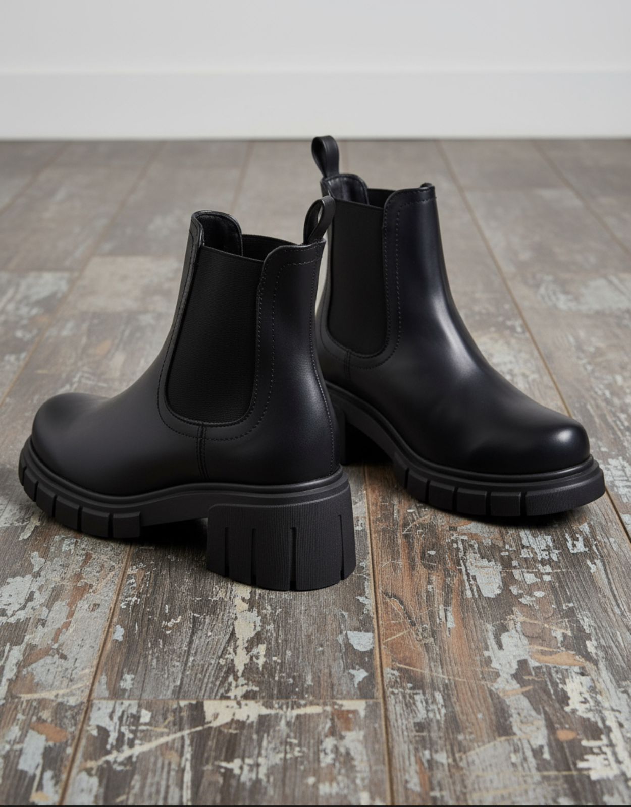 Botin Chelsea Negro 1011