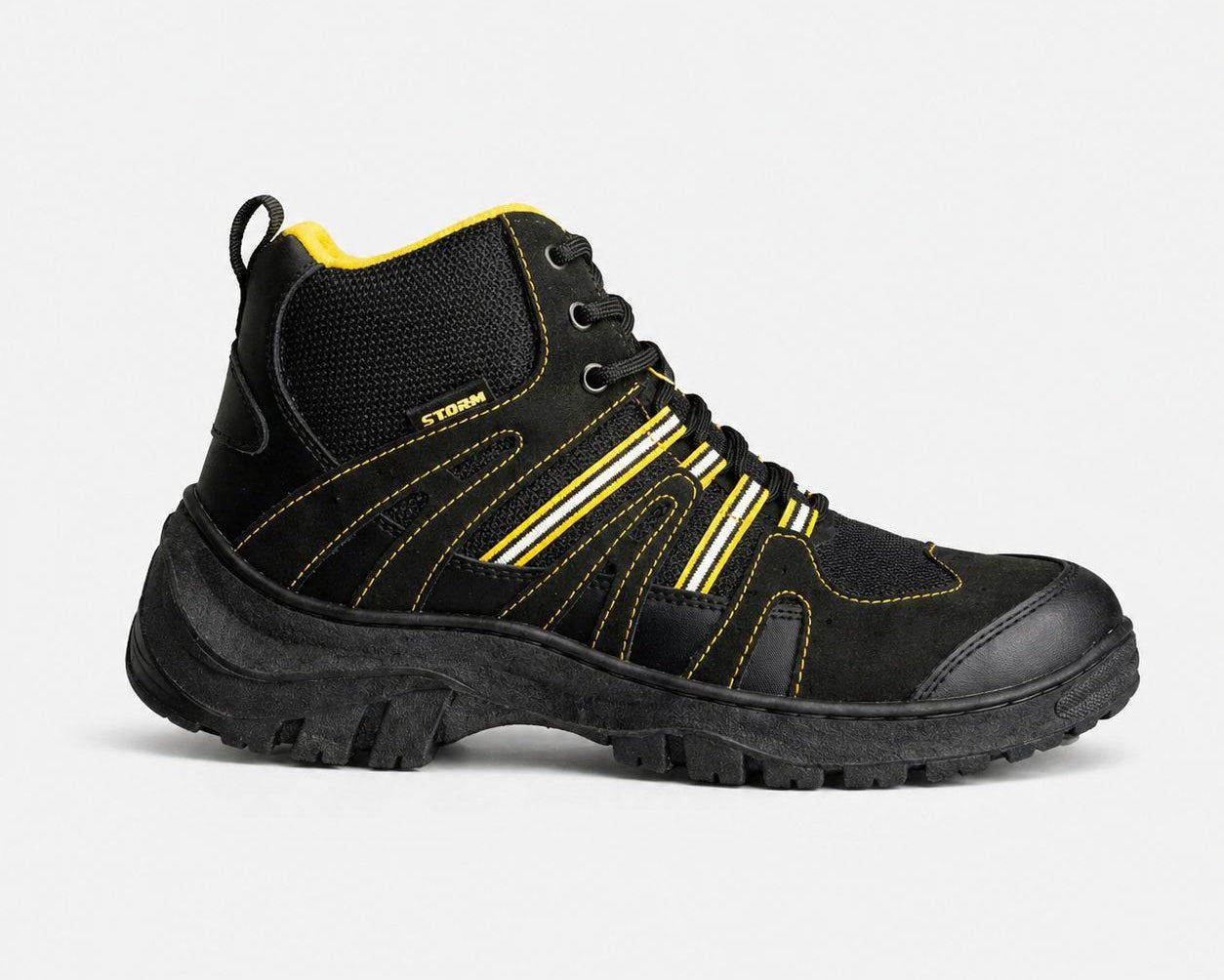 Bota de Seguridad Storm Dieléctrica Gamuza Hombre | Casquillo Poliamida | FIORELLA MX