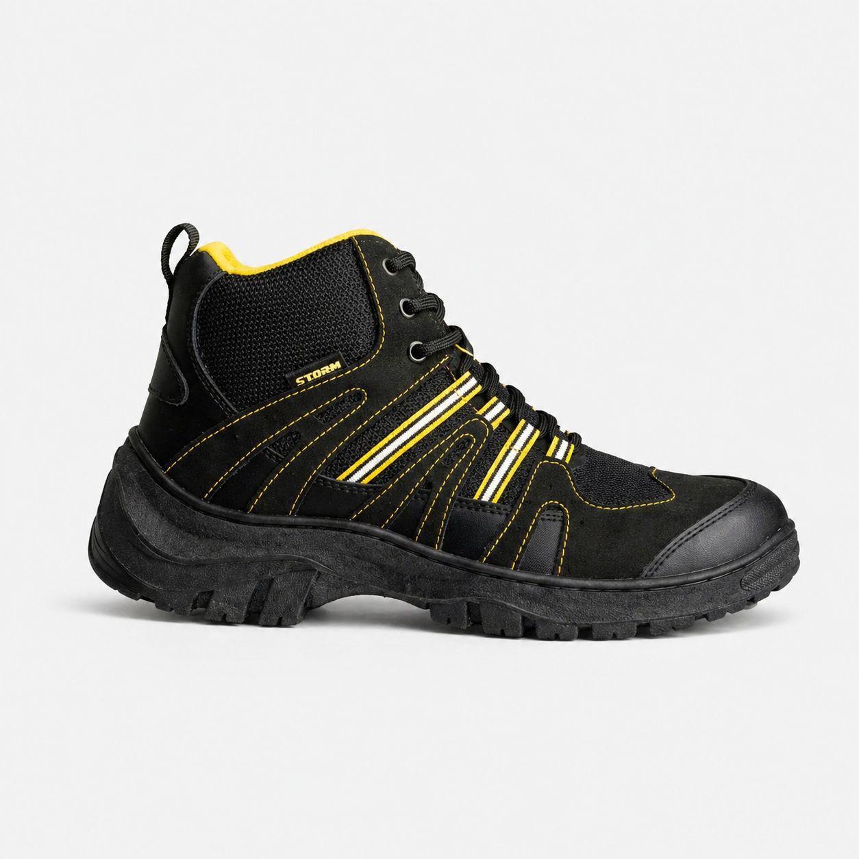 Bota de Seguridad Storm Dieléctrica Gamuza Hombre | Casquillo Poliamida | FIORELLA MX