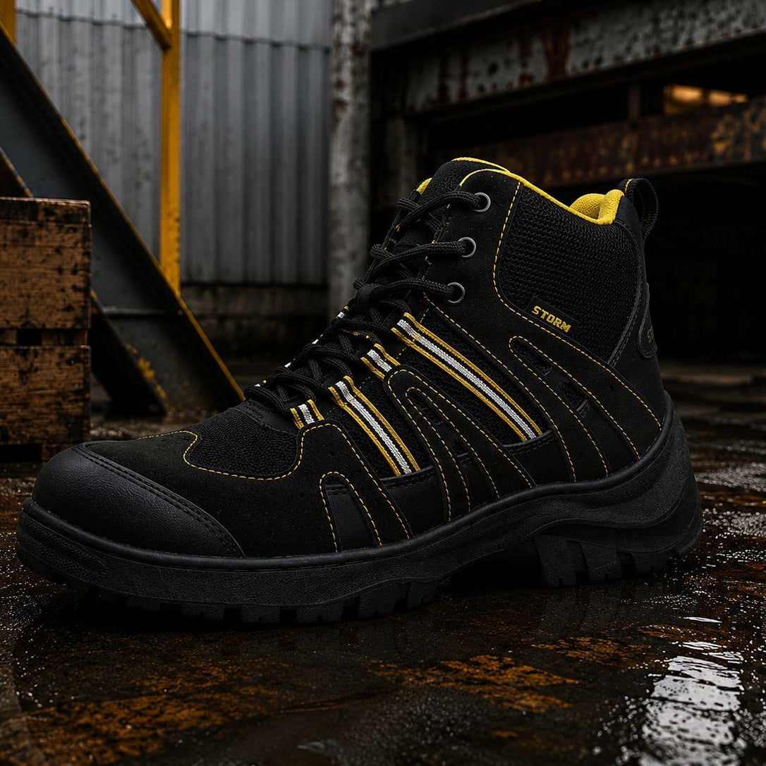Botas Storm de Gamuza con Casquillo de Poliamida
