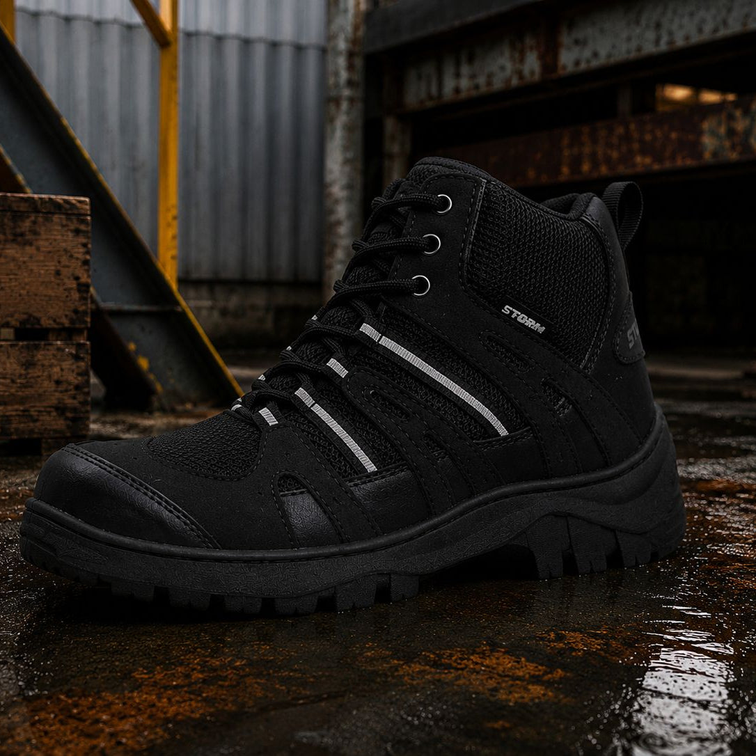 Botas Storm de Gamuza con Casquillo de Poliamida