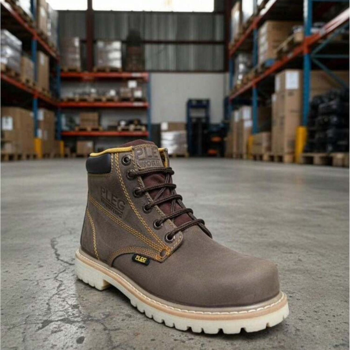 Botas de Trabajo Pleg Working Coloridas con Suela Cocida