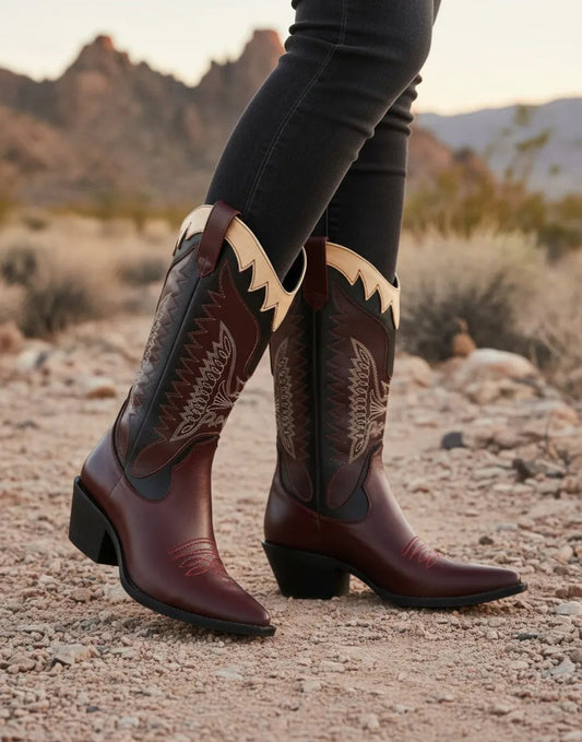 Bota Alta Sierra Vino 1016