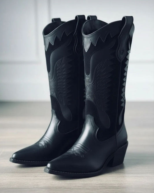 Bota Alta Sierra Negro 1016