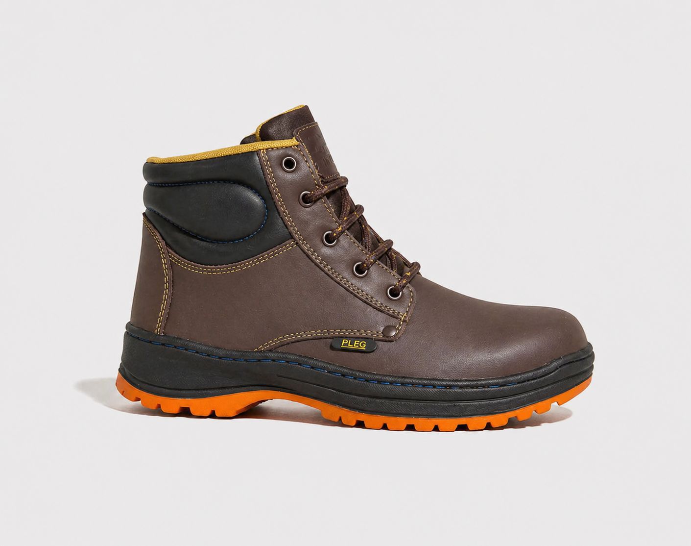 Bota de Trabajo Pleg Working Casquillo de Acero | Suela Hule Cocida | FIORELLA MX