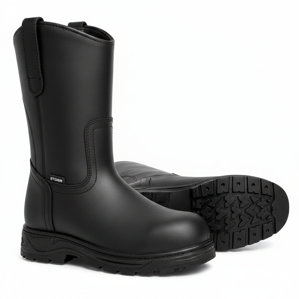 Bota Roper Industrial Fiorella MX de Piel | Resistente, Cómoda y Durable para Trabajo Pesado