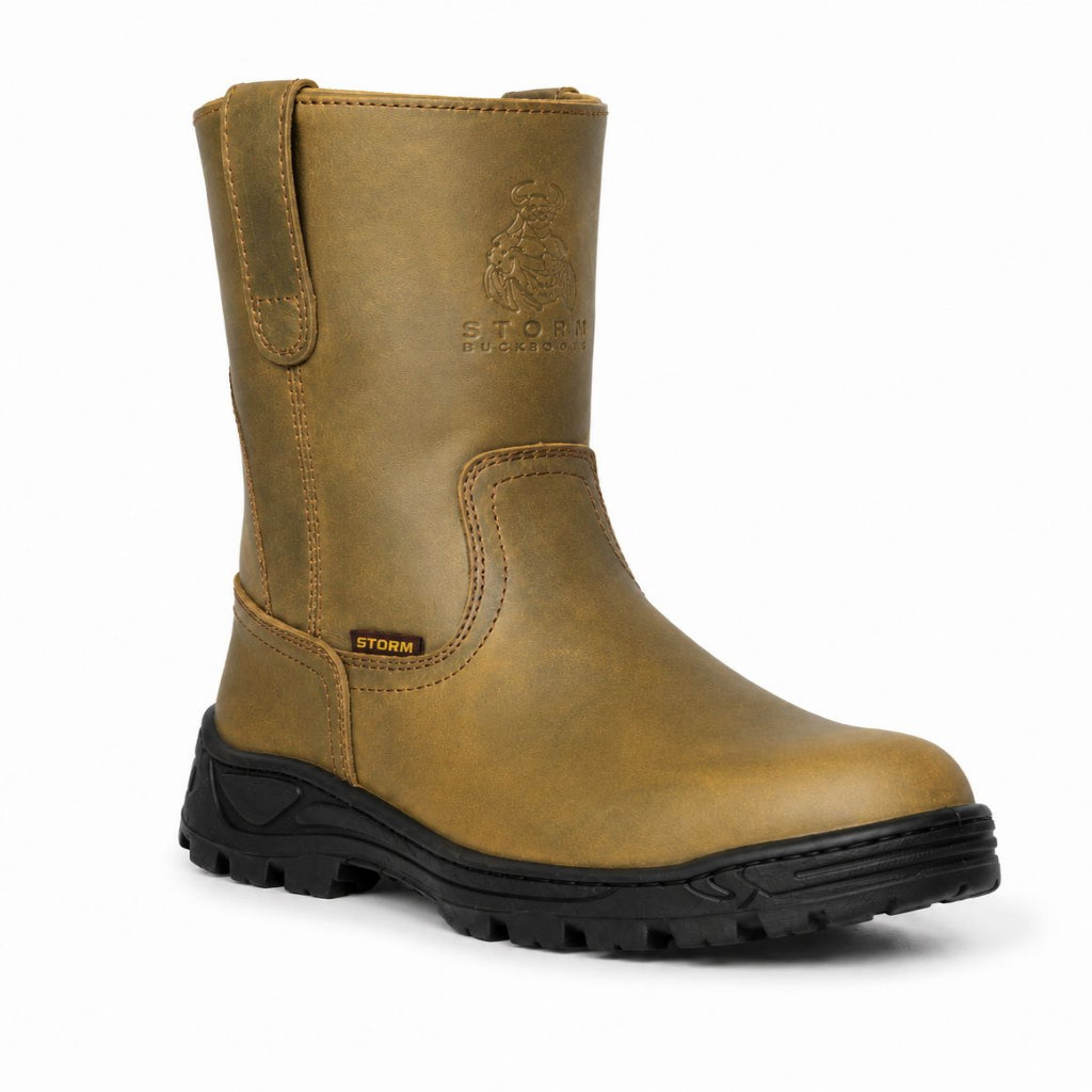 Bota Roper Industrial Fiorella MX de Piel | Resistente, Cómoda y Durable para Trabajo Pesado