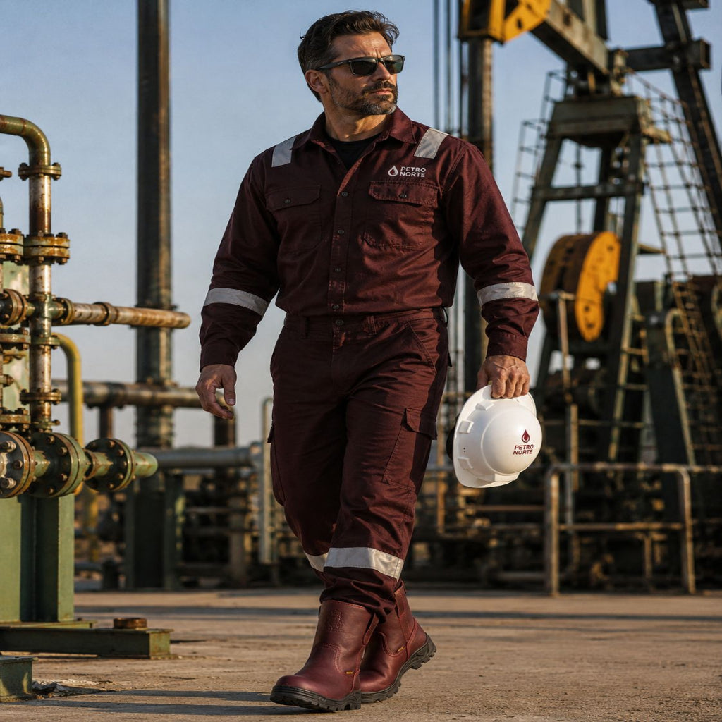 Bota Roper Industrial Fiorella MX de Piel | Resistente, Cómoda y Durable para Trabajo Pesado