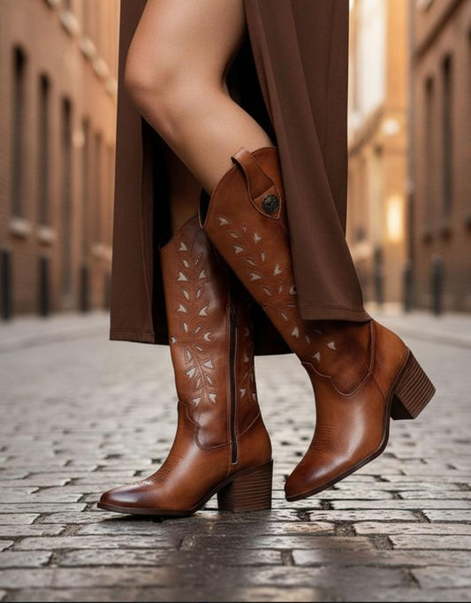 Botas Alta Florida Cafe 1007
