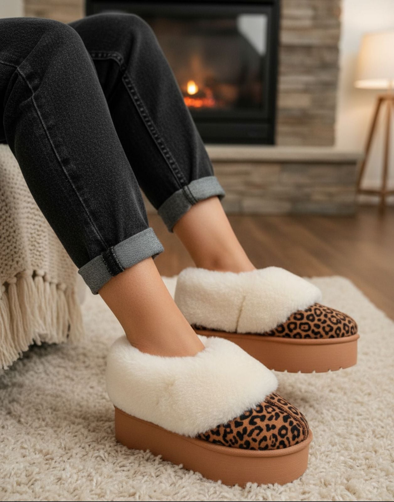 UGGS Clasicos Mini Animal Print 1009