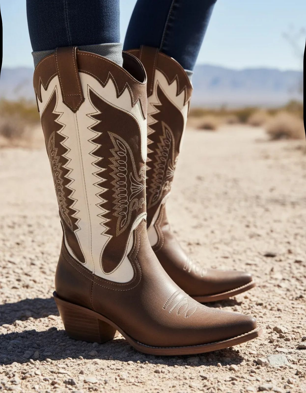 Bota Alta Sierra Cafe 1016