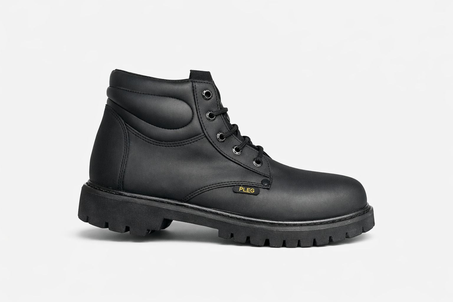 Bota de Trabajo Pleg Working Cuello Ancho | Suela Hule Cocida | FIORELLA MX