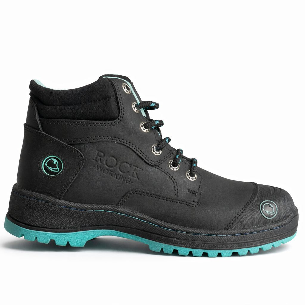 Botas Rock Working con Casquillo de Acero para Hombre