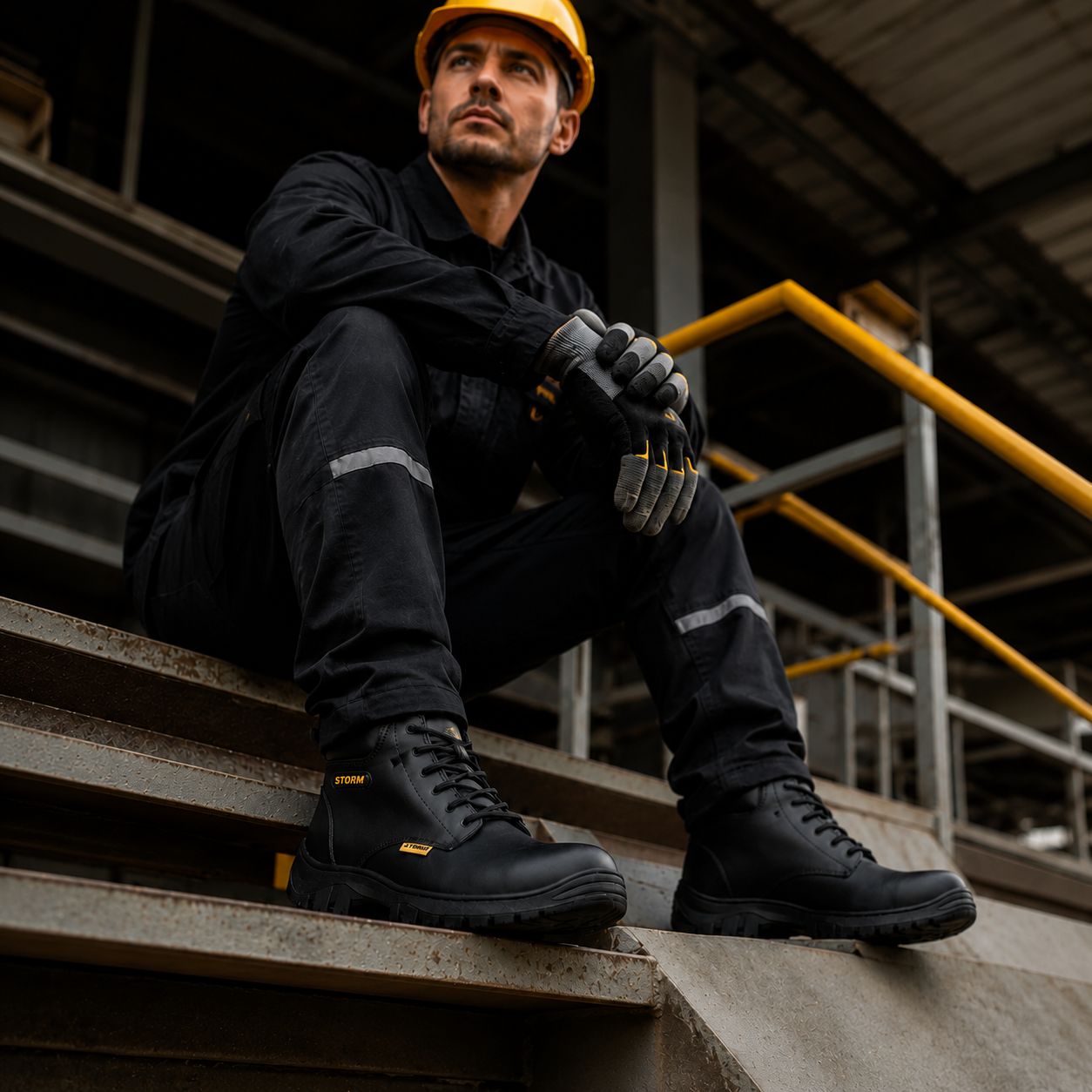 Botas de Seguridad Dieléctricas Storm Hombre | Casquillo Poliamida | FIORELLA MX