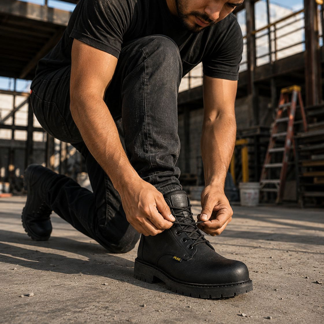Botas de Trabajo Pleg Working de Cuello Ancho