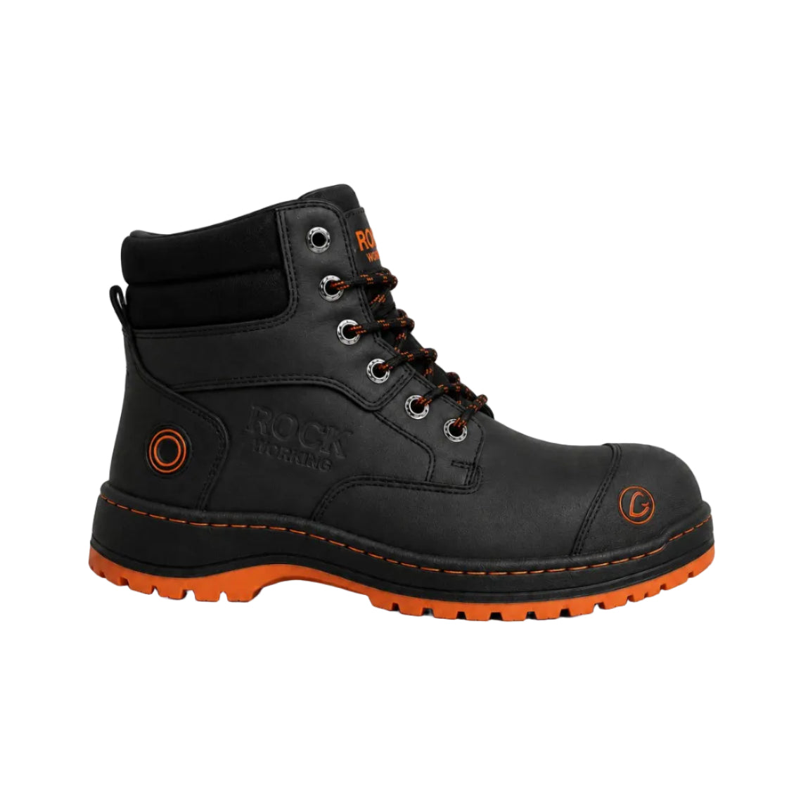 Zapatos de Seguridad Rock Working Hombre Negros | Casquillo Acero | FIORELLA MX