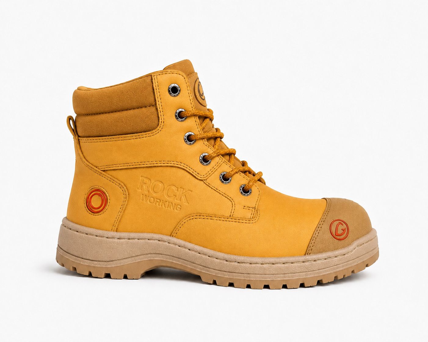 Zapatos de Seguridad Rock Working Hombre Negros | Casquillo Acero | FIORELLA MX