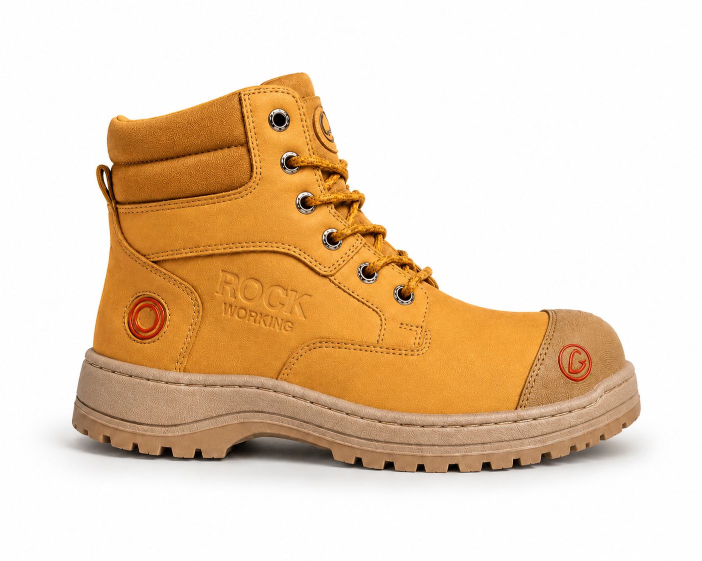 Zapatos de Seguridad Rock Working Hombre Negros | Casquillo Acero | FIORELLA MX