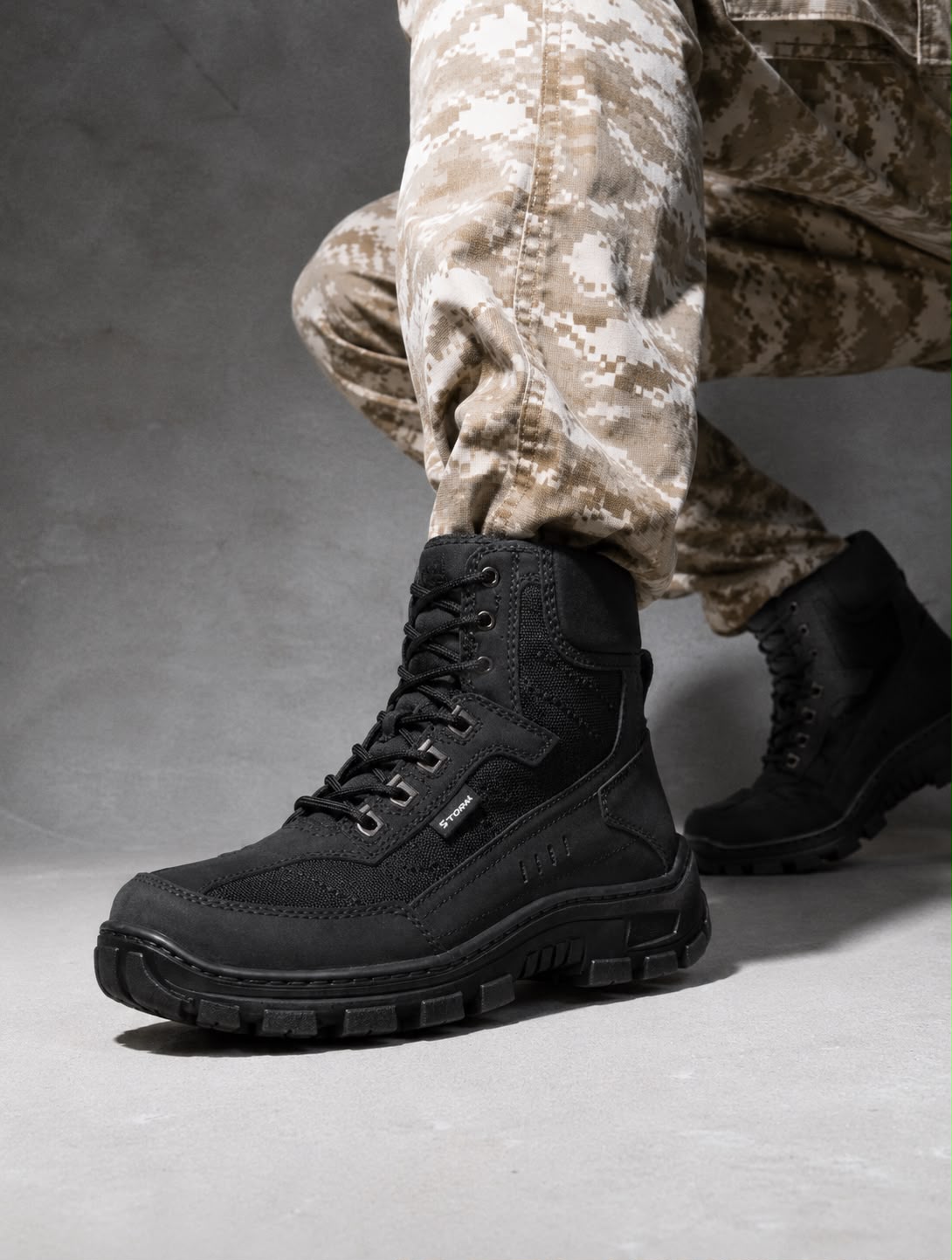 Bota Táctica Storm Antiderrapante Varios Colores Hombre | FIORELLA MX